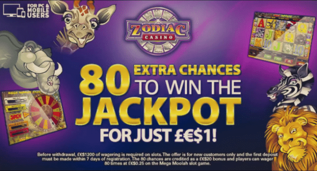 Zodiac Casino 80 Free Spins Fake