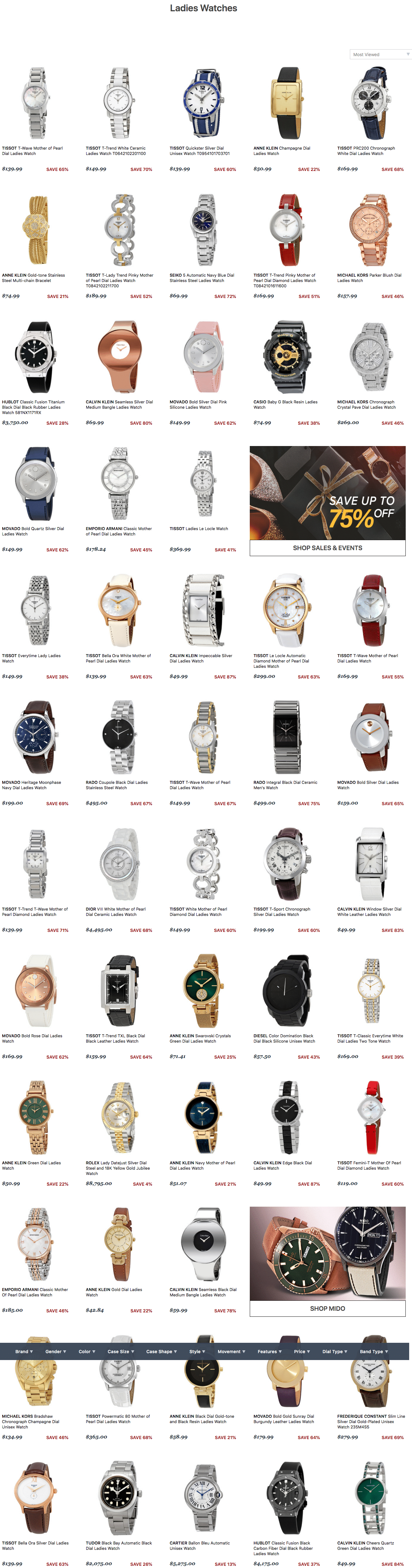 Jomashop-Ladies-Watches